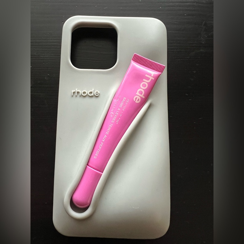RHODE  Pink iPhone 16 pro max case